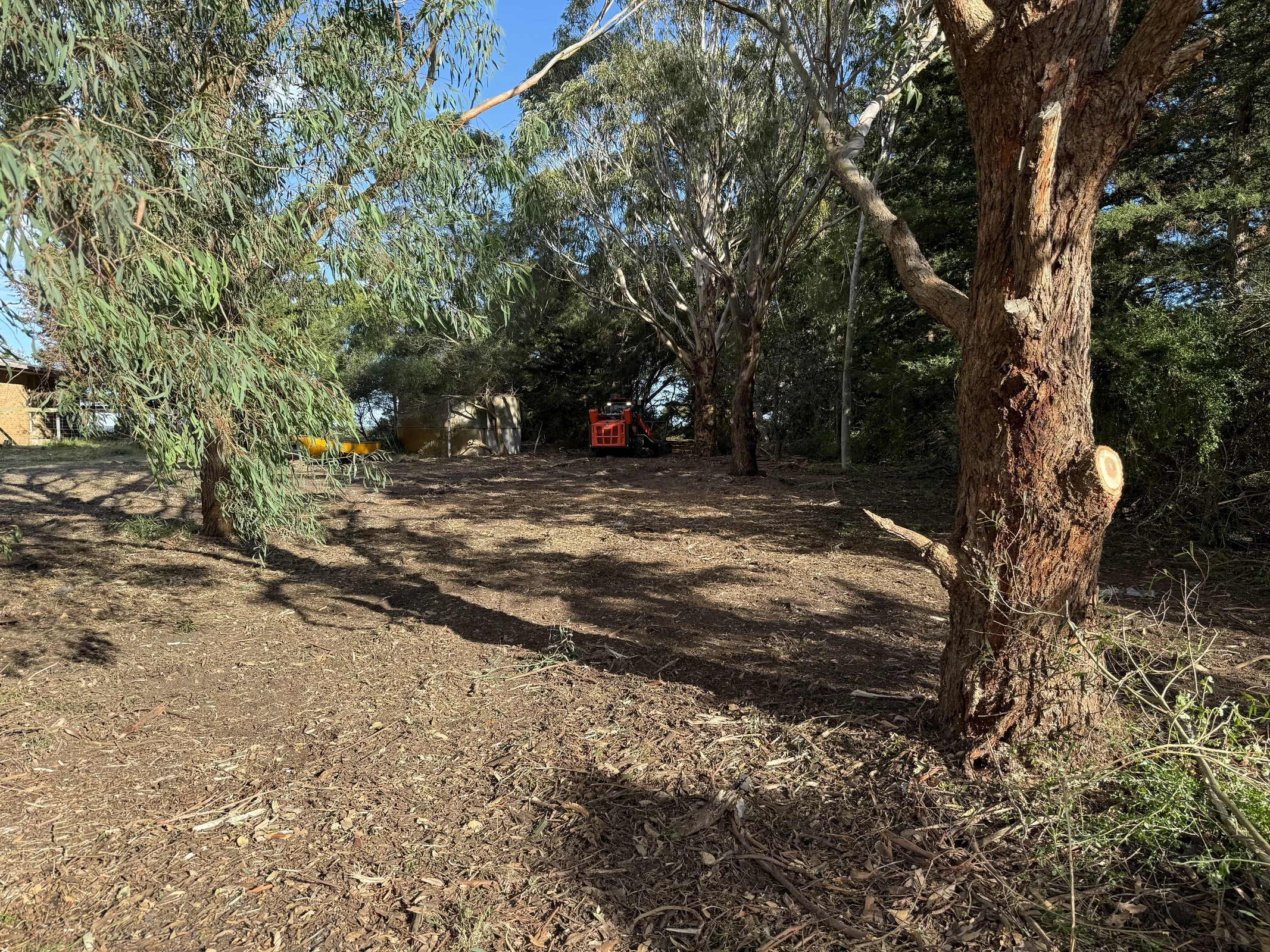 Land cleared and ready for development