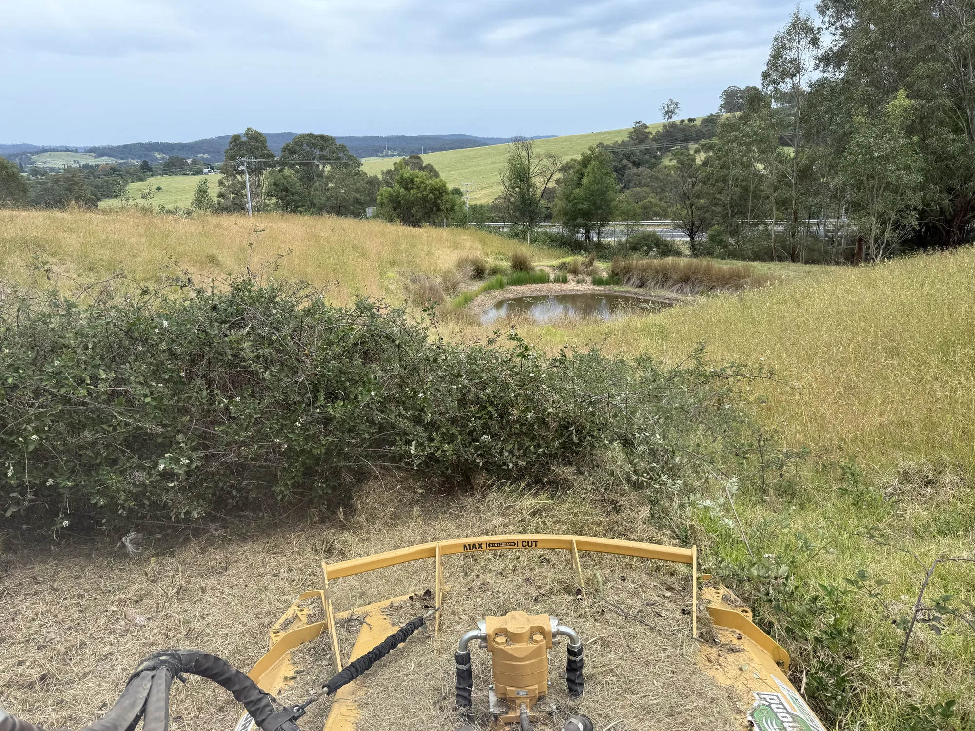 Large-scale slashing on rural land